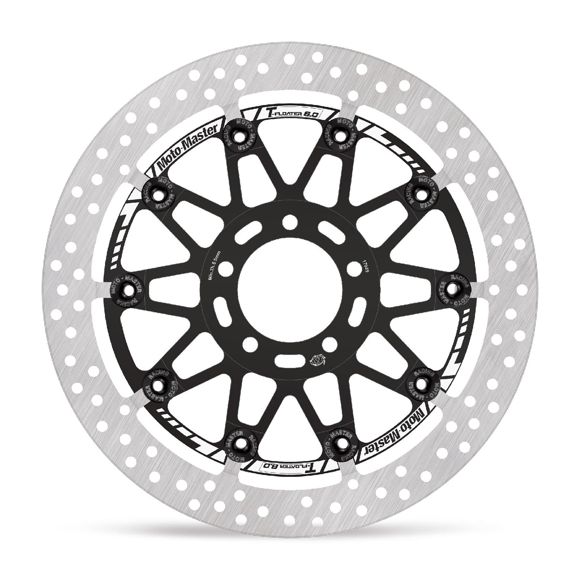 Moto-Master Bremsscheibe Halo T-Floater Racing - 6,0 mm (für: Kawasaki ZX-10RR Ninja ABS )