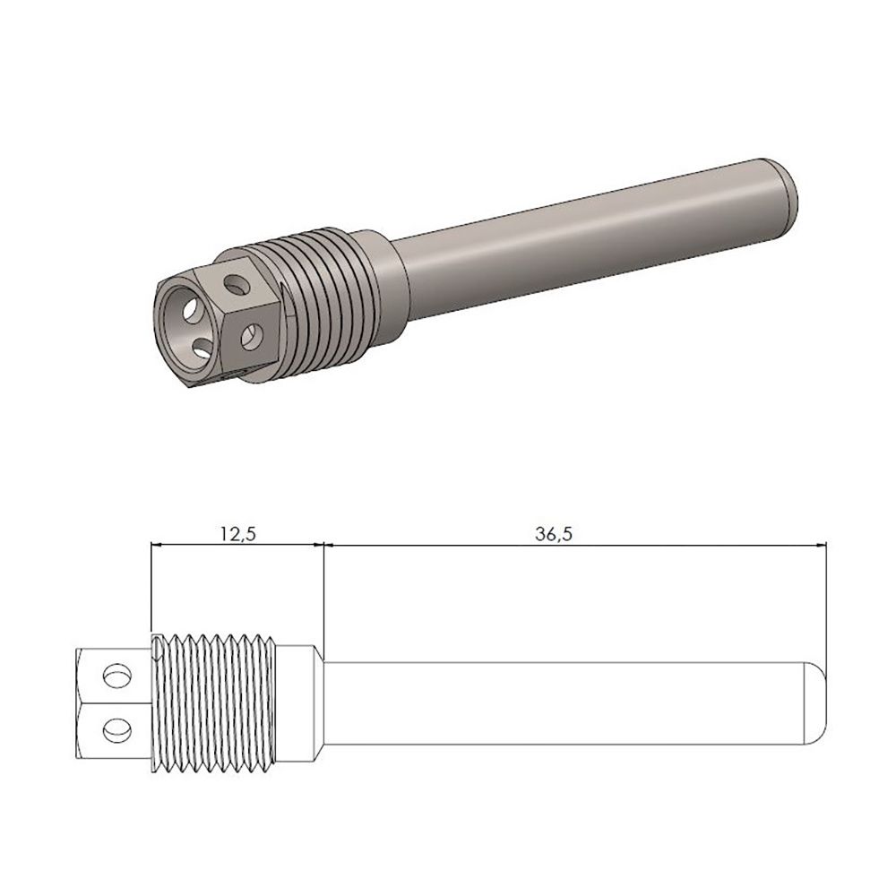 Moto-Master Bremsbelag-Gleitstift Racing vorne (für: Kawasaki KX 250 F 4T )