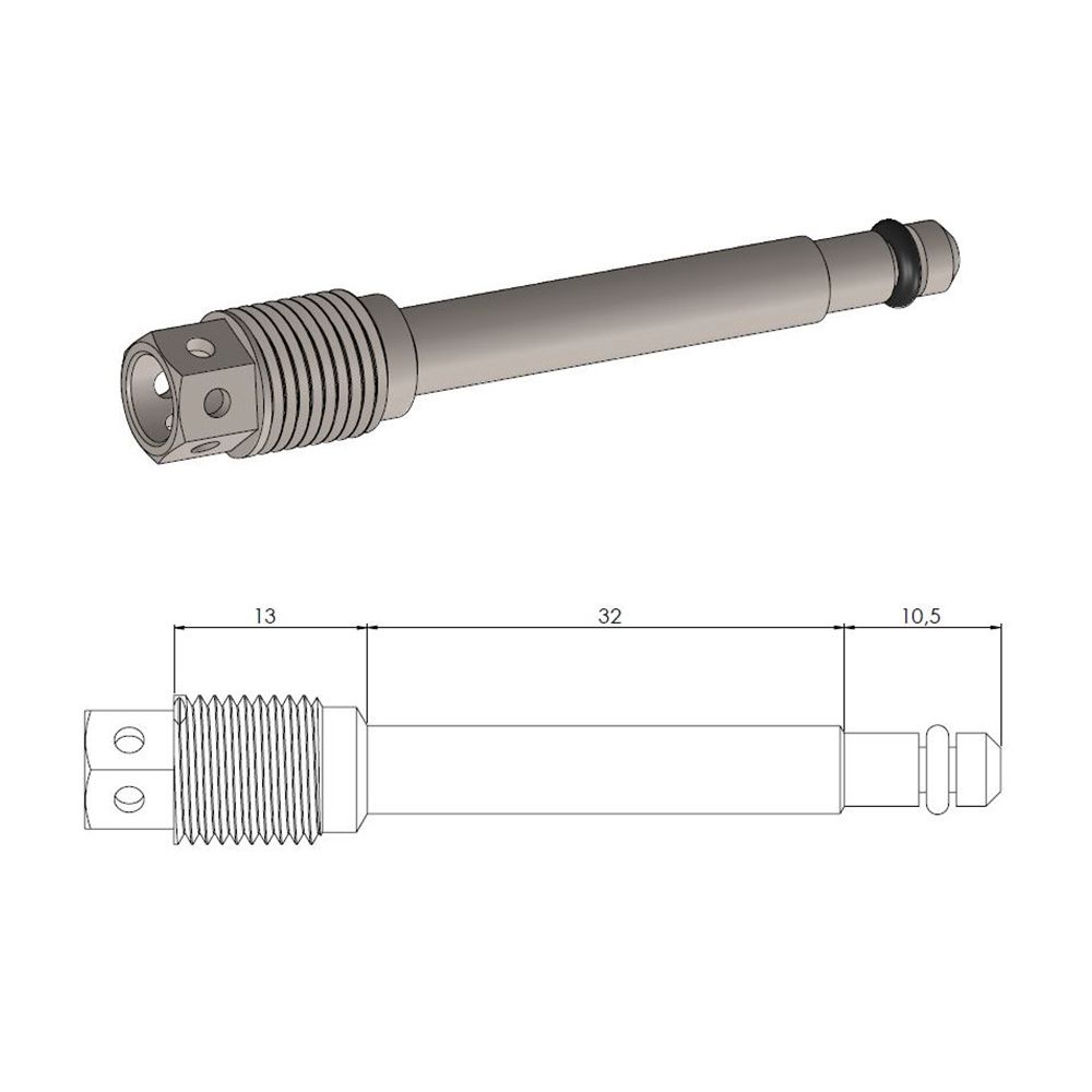 Moto-Master Bremsbelag-Gleitstift Racing vorne (für: Honda CR-F 250 RX )