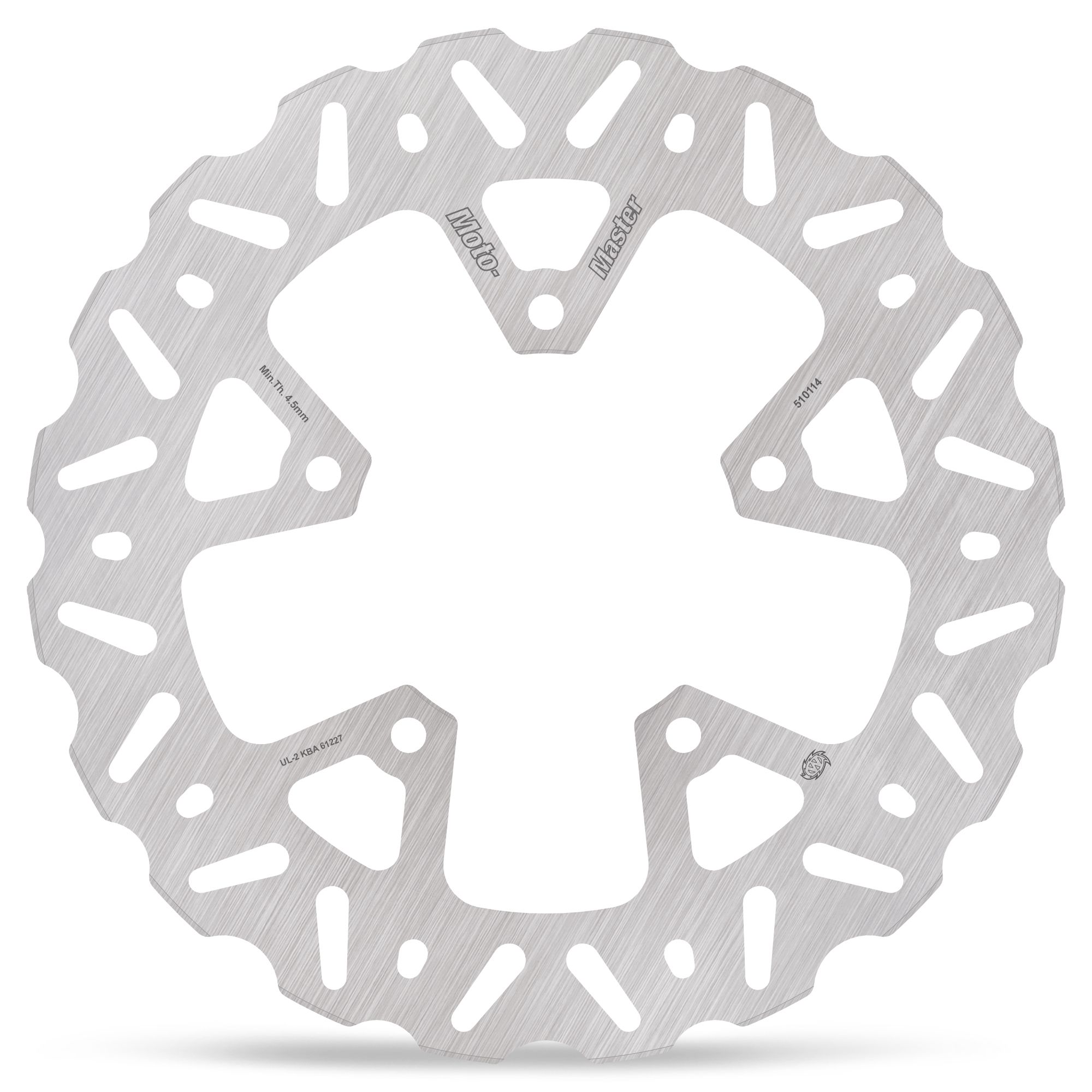 Moto-Master Bremsscheibe Nitro Road hinten starr mit ABE (für: KTM 1390 Super Duke R ABS )