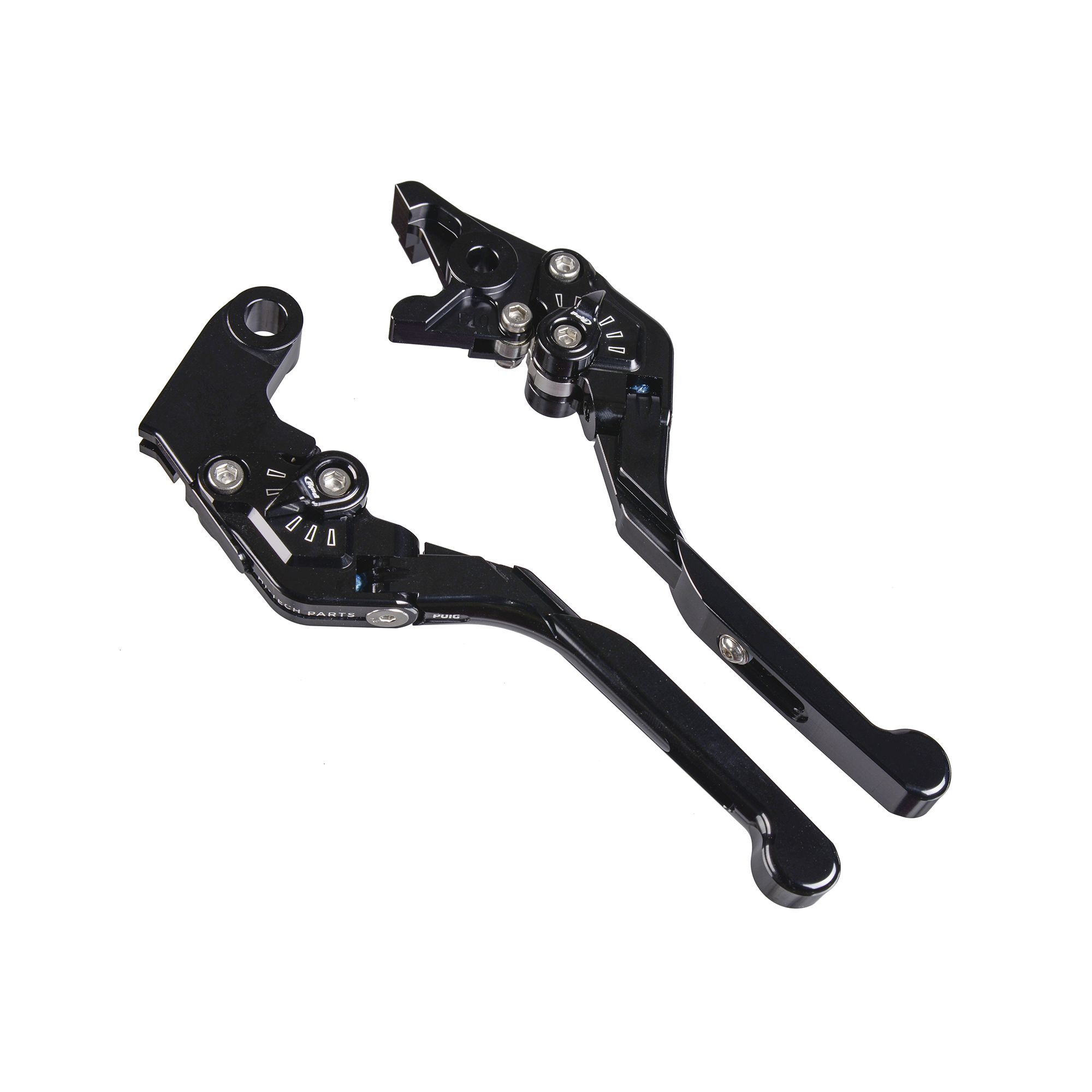 PUIG Bremshebel + Kupplungshebel Set v3 lang schwarz (für: Ducati Scrambler Cafe Racer 800 ABS )