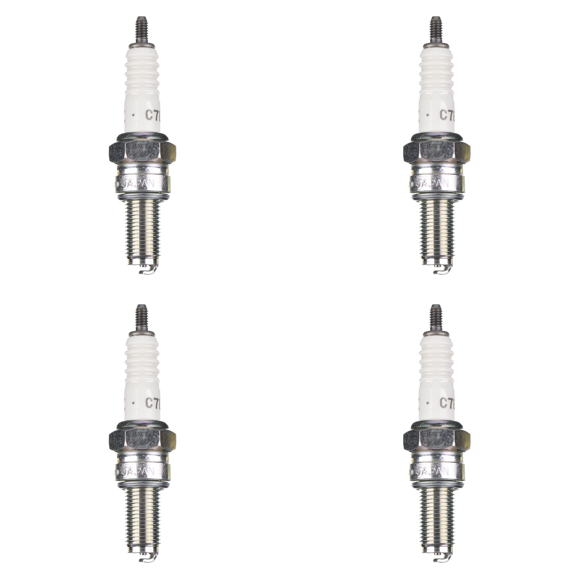 NGK Zündkerze C7E 5096 4er Set (für: Husqvarna TE 610 )