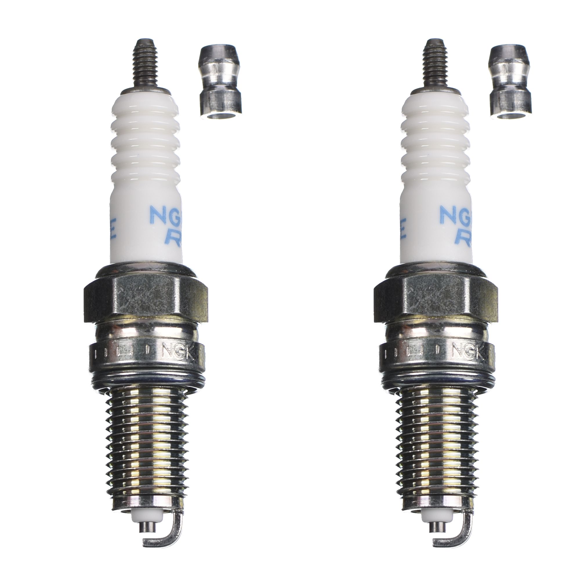 NGK Zündkerze DCPR8E 4339 2er Set (für: Harley-Davidson FLHTCUSE 1800 Scream Eagle Elek GL )