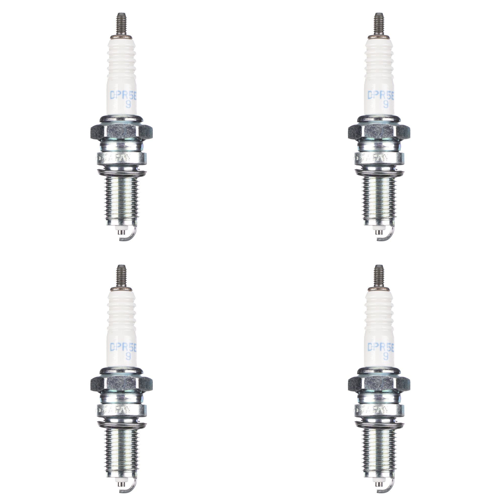 NGK Zündkerze DPR5EA-9 2887 4er Set (für: Kawasaki VN 1500 H Classic Tourer )