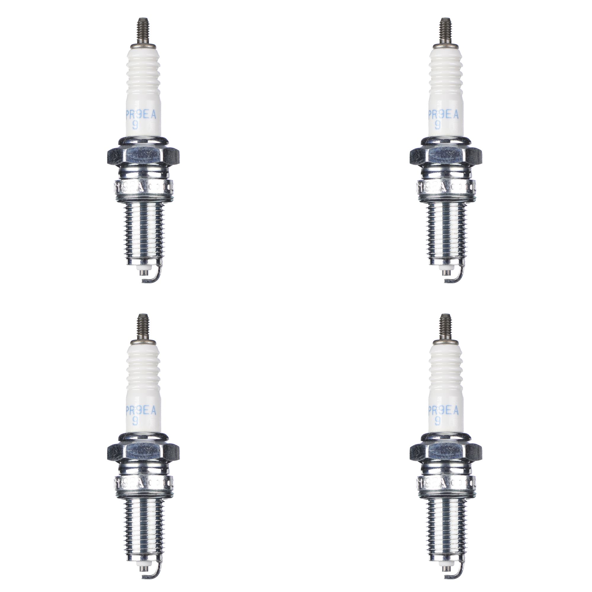 NGK Zündkerze DPR9EA-9 5329 4er Set (für: Kawasaki Z 400 F B )