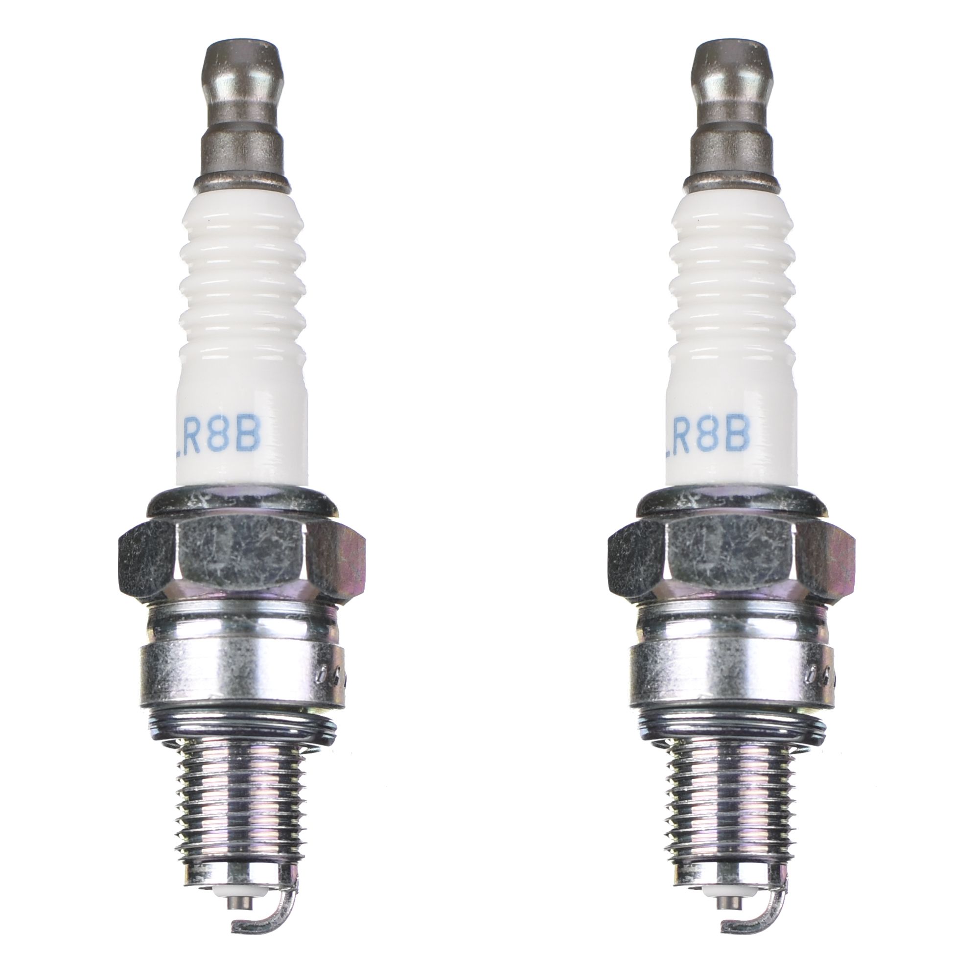 NGK Zündkerze LR8B 6208 2er Set (für: Husqvarna TC 50 Mini 2T )